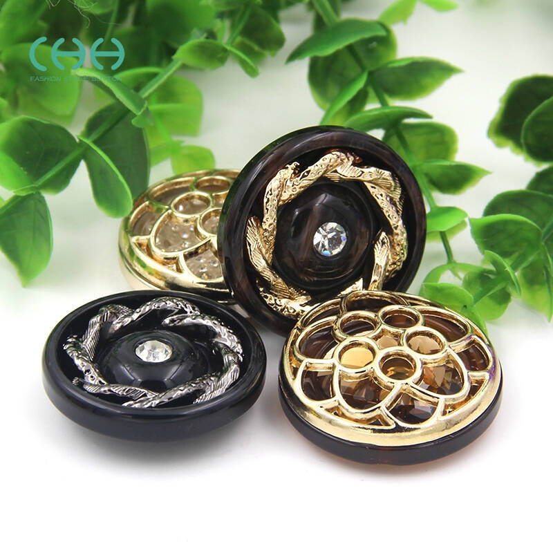 纬度精品钮扣 30-37mm精美皮草貂皮大衣纽扣 3#37mm