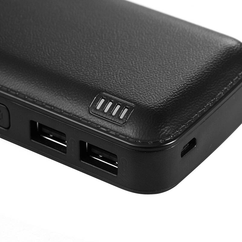 卡格尔(cager) b16九周年黄金版 12000毫安智能移动电源 双usb 超大