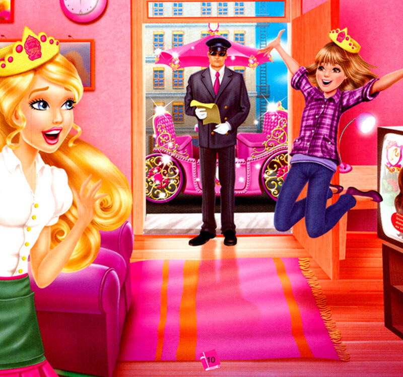 芭比小公主影院:芭比之公主学校(新版 畅销版)