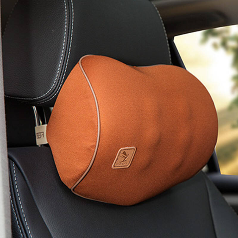 【京东配送 货到付款】自由人 汽车头枕 记忆棉颈枕 车用靠枕护颈枕