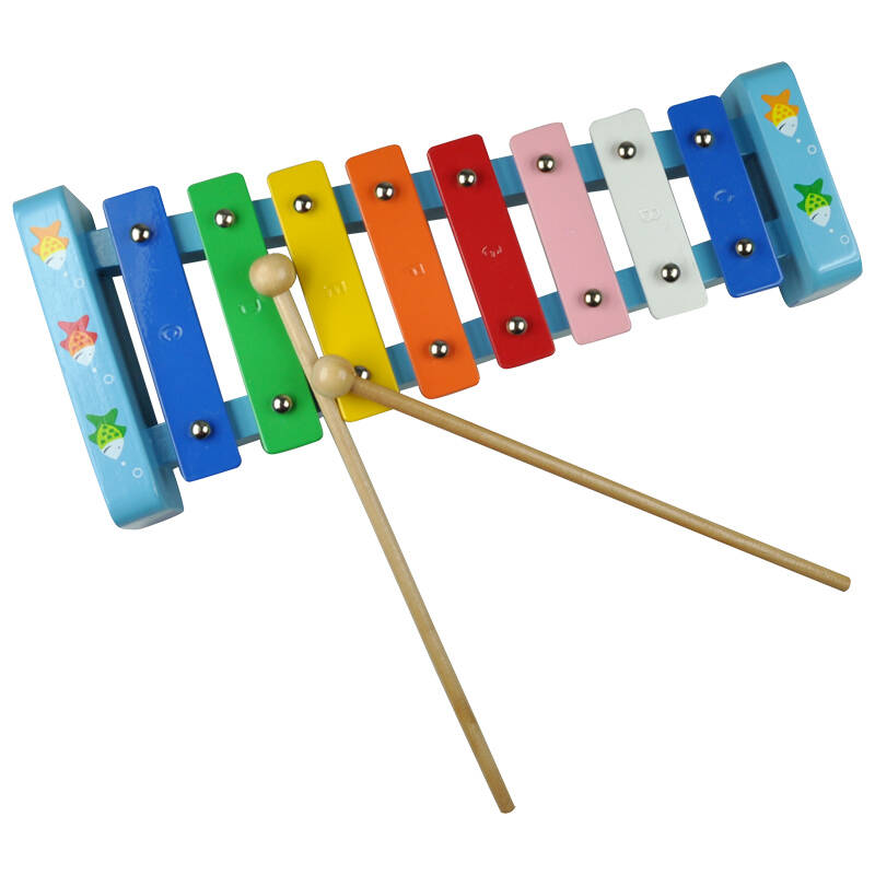 nct荷兰早教儿童益智打击玩具乐器打琴 小鱼打琴