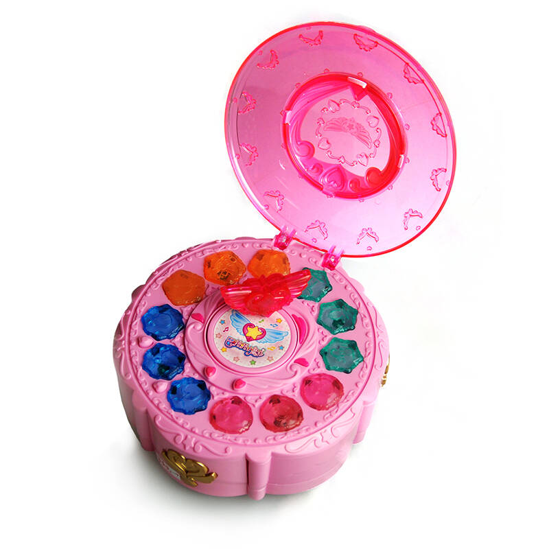 奥迪双钻巴拉拉小魔仙之奇迹舞步小蓝夜星宝盒音乐盒收集器首饰盒 夜