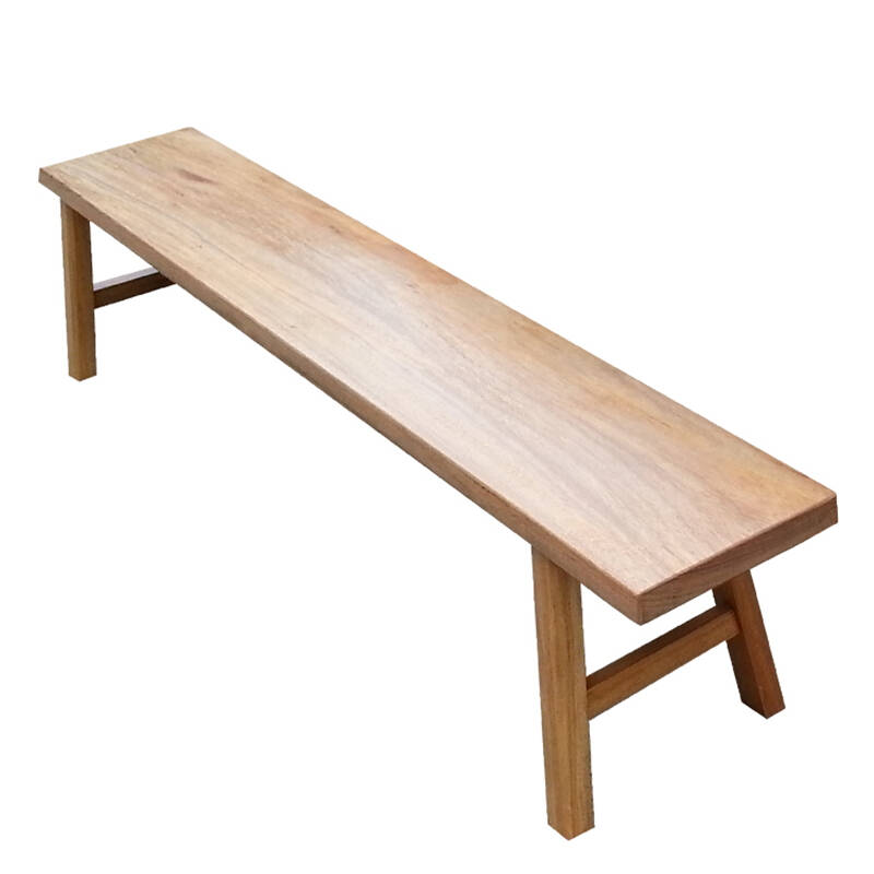 聚盛堂 休闲条凳矮凳子 实木小板凳 实木家具长条凳 巴花 1米长