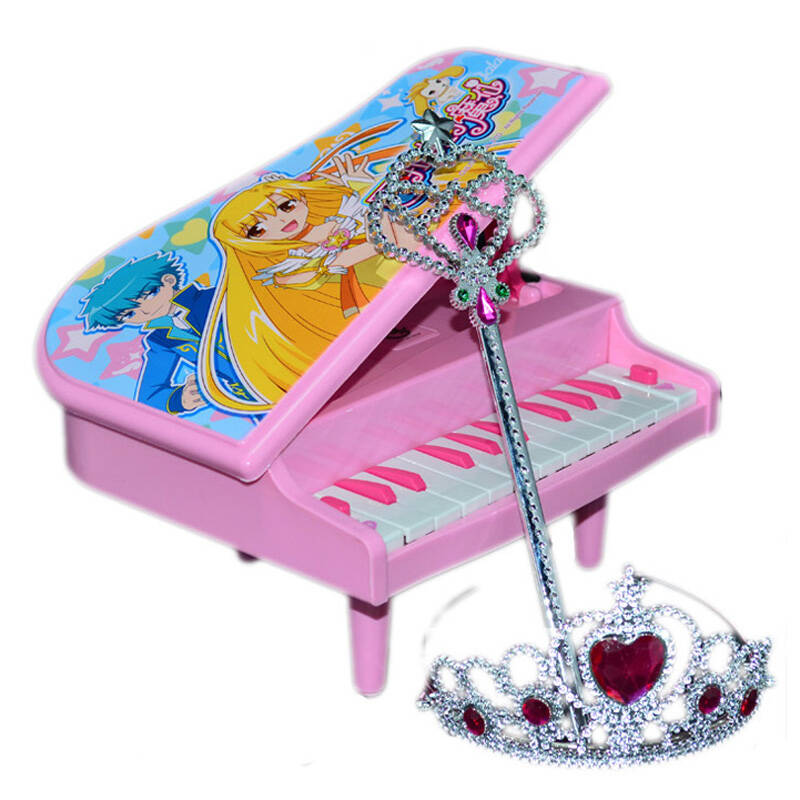 鑫乐巴啦啦小魔仙奇迹舞步系列之魔幻欢乐小钢琴 电子琴 9903a