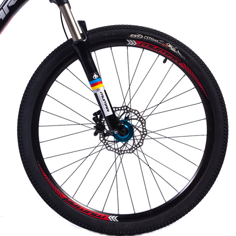 mumar/牧马人 新款撒哈拉山地自行车 27变速男女学生越野公路单车 双