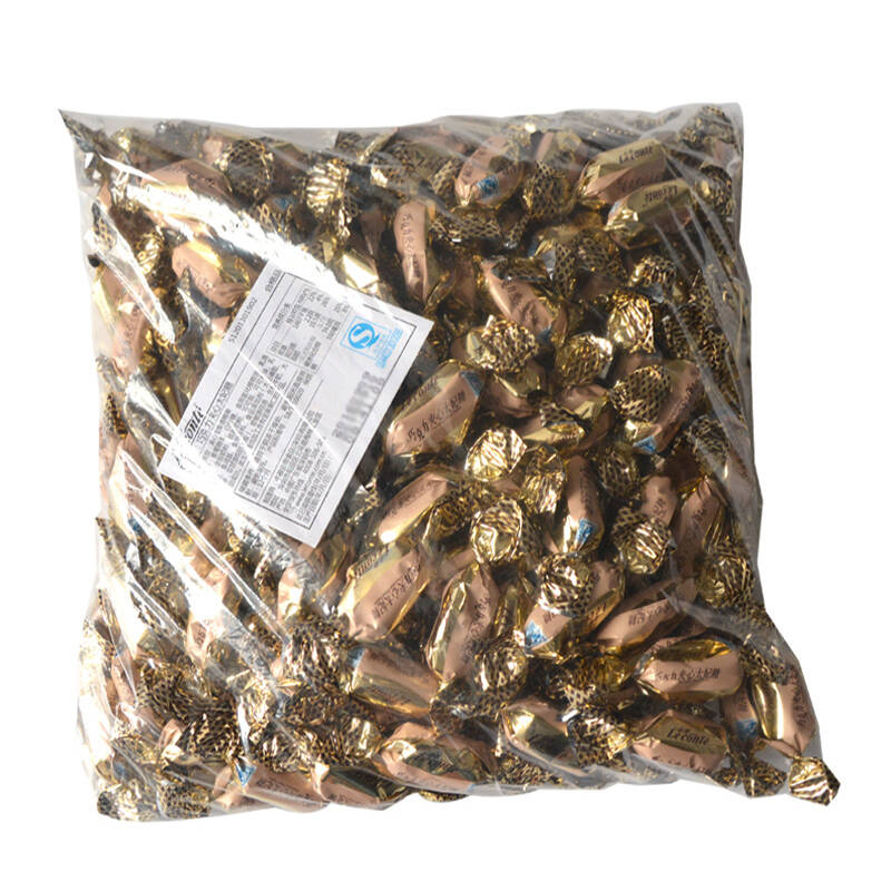 金帝散装太妃糖1kg/袋 *1 巧克力夹心 - 京东