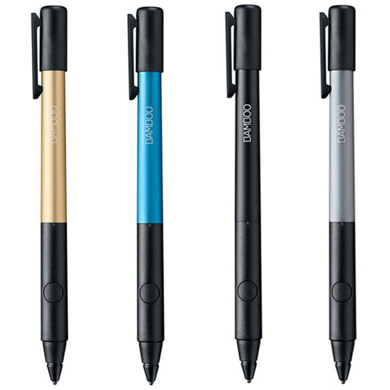 和冠(wacom)cs-600c1/g0-c bamboo fineline 2 压感触控笔 灰色 触控