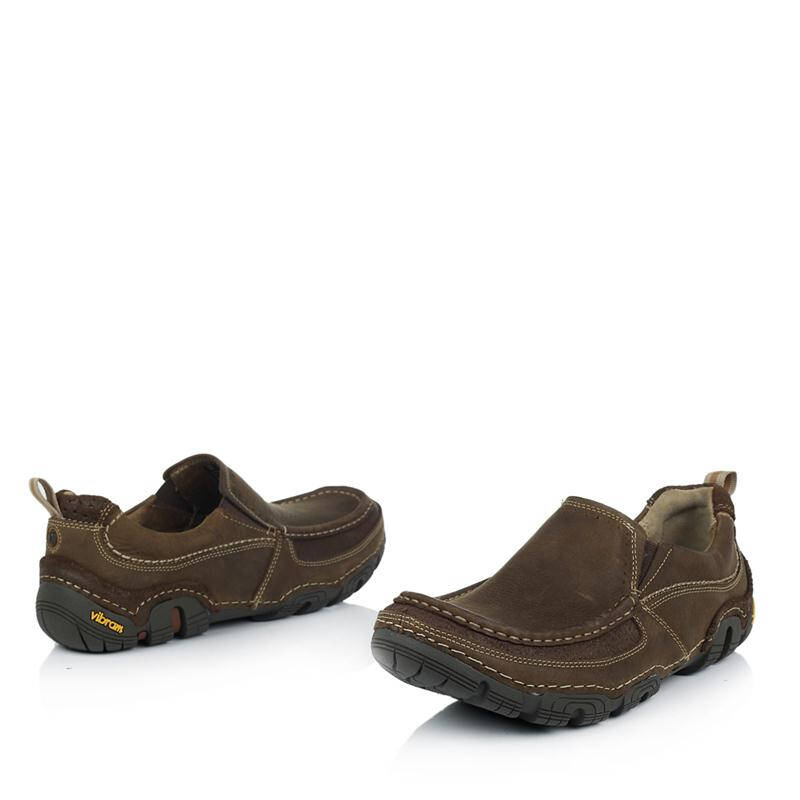 暇步士秋季灰色牛皮男休闲鞋舒适休闲08312cm3 浅灰色 39 - 京东