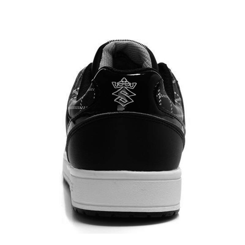 八哥(bage)gdxb11147 板鞋男款板鞋休闲鞋运动鞋子 黑灰42