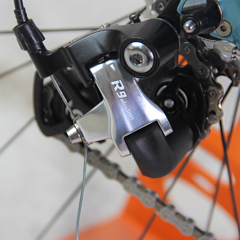 五羊 公路自行车男女 700c碳纤维超轻车架前叉公路车 wy-y3 18s弯把