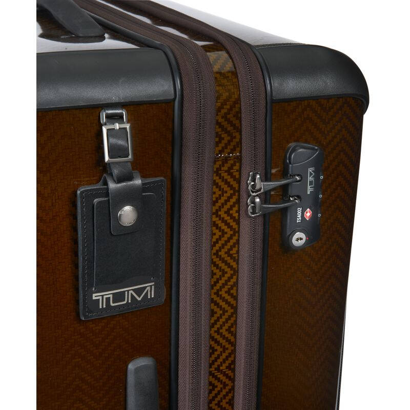 塔米(tumi) 精简版可扩展大号硬壳旅行拉杆箱 28727 褐色