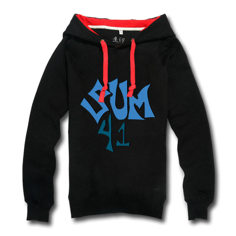 男款女款通穿有加肥加大码纯棉加厚连帽卫衣摇滚-魔数41-sum41-03