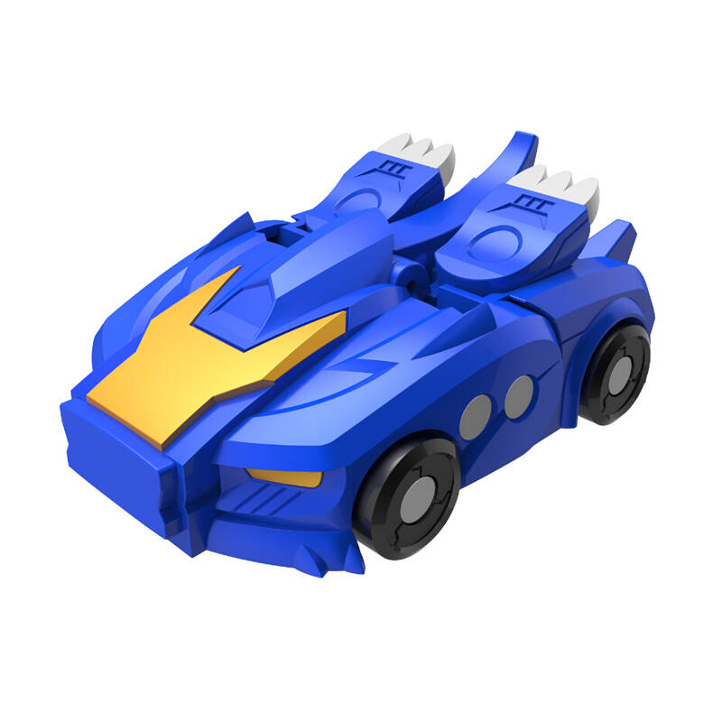 三宝玩具手游机甲 猎车兽魂 爆裂飞车变形对战合体玩具 魔幻车神 啸冰