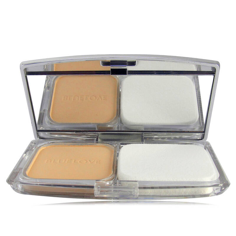 韩国蓝色之恋 闪亮完美无暇两用粉饼 美白 深肤色