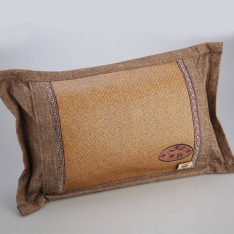 爱情宣言家纺 藤草枕头保健枕芯春夏季新品助睡眠夏凉枕冰丝凉席枕