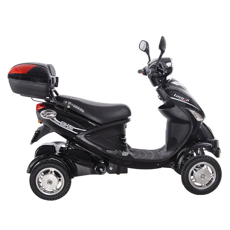 绿源电车 电动四轮车 老年人代步车双人电动轮椅 买菜 老人出行方便