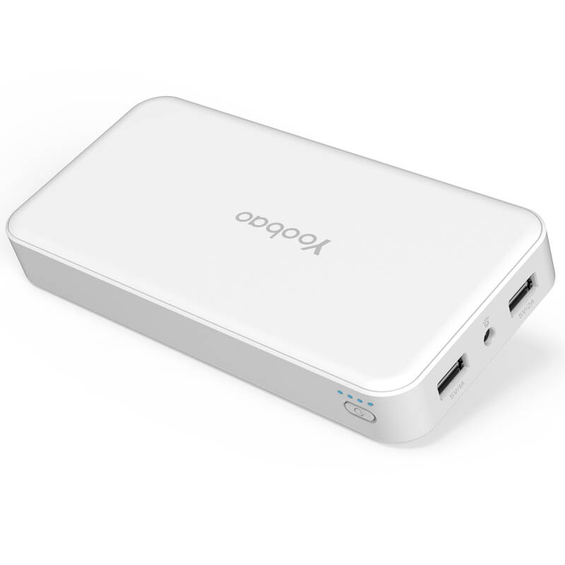 羽博20000毫安 s9 双usb输出 移动电源/充电宝 白色 通用手机平板