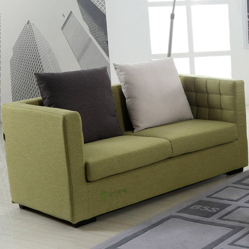 蓝天家居 三人沙发双人沙发单人沙发 可定制 布艺沙发 可乐布防水面料