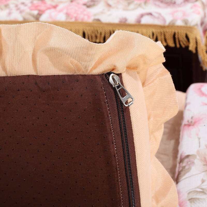 八度空间家居 欧式提花实木沙发垫 红木沙发坐垫带靠背套装 倾国倾城