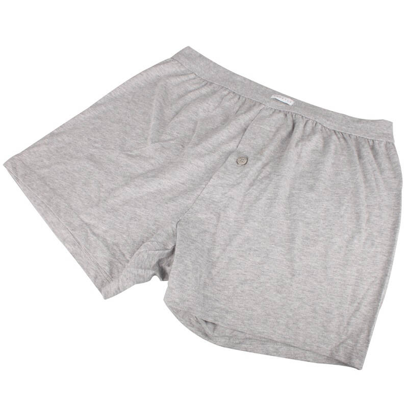 impetus 英派图斯 男士灰色纯棉平角内裤一条装 1271001 507 xxl