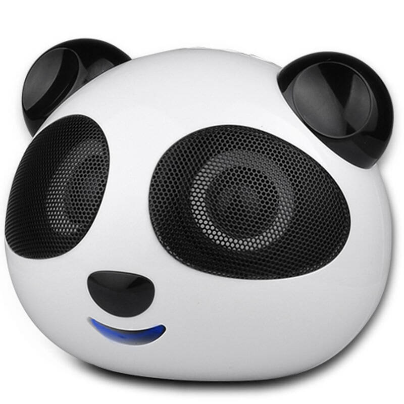 熊猫(panda) ds-180 卡通可爱猫头 插卡式 数码音箱