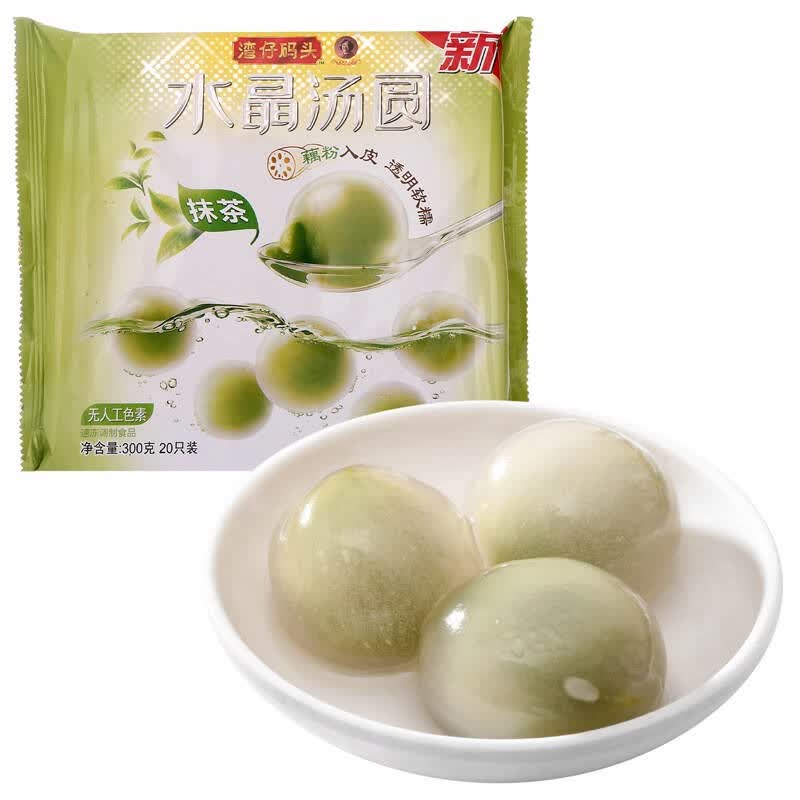 湾仔码头 水晶汤圆 抹茶口味 300g【图片 价格 品牌 报价】-京东