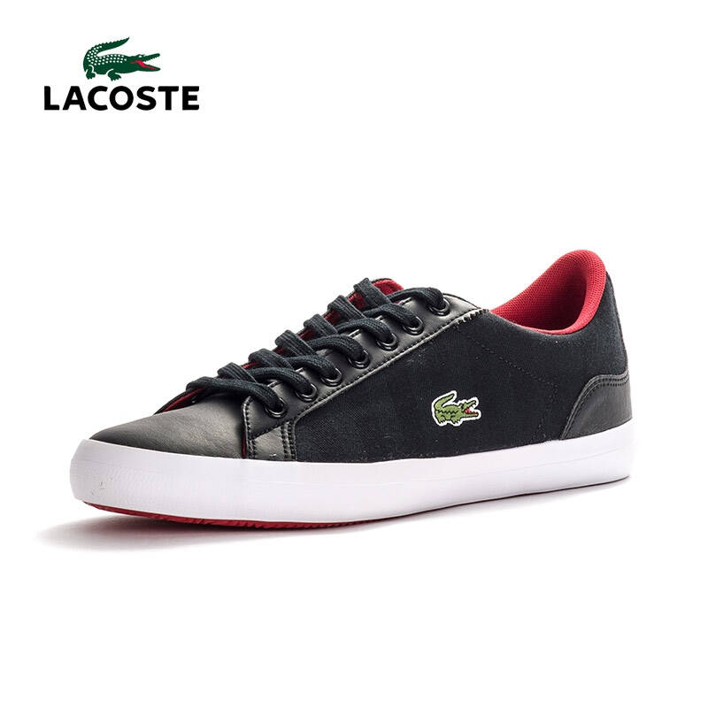 lacoste/法國鱷魚 2015新品男鞋戶外休閒帆布平底時尚運動鞋 02h 44