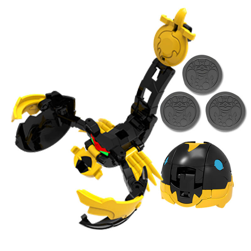 三宝玩具 魔币精灵变形蛋王猎车兽魂玩具 儿童变形召唤套装玩具男孩