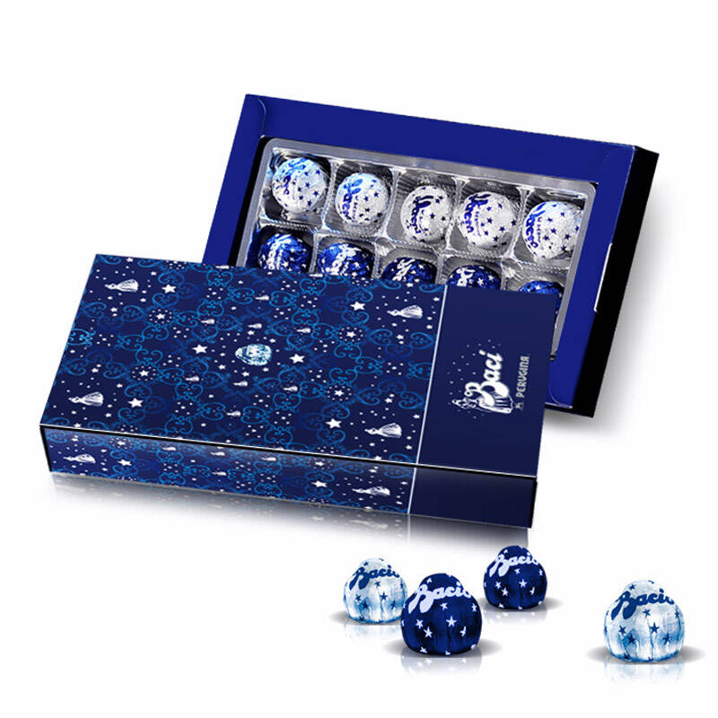 芭喜(baci)黑白配盒装榛仁夹心巧克力143g 意大利进口 - 京东