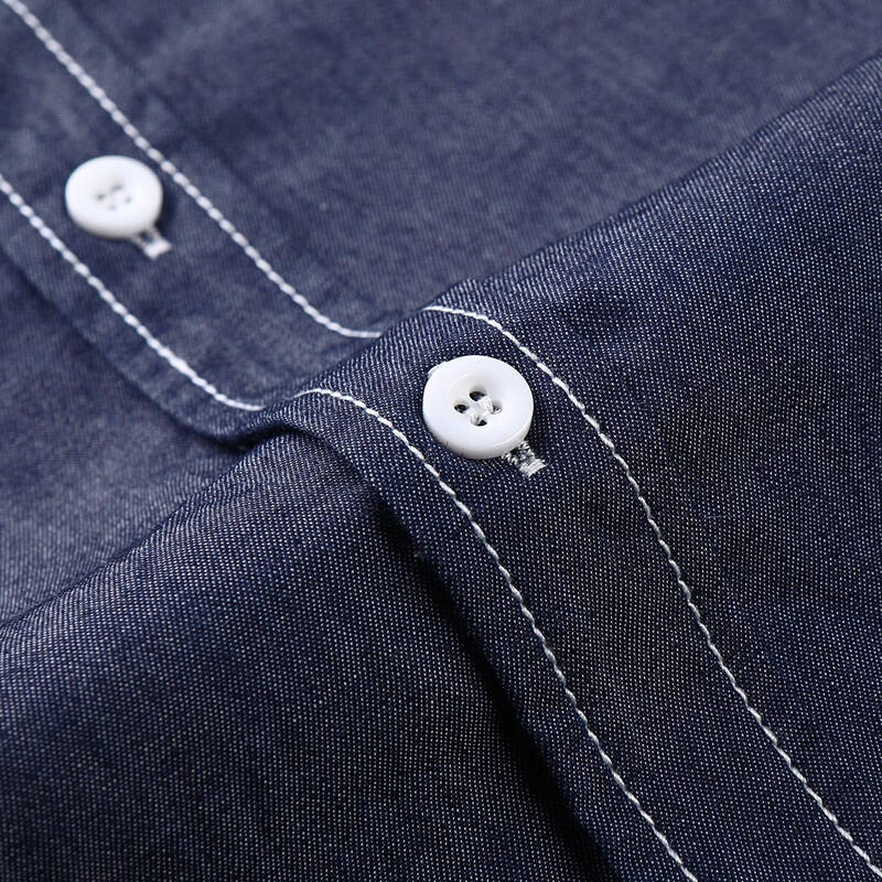 大码加肥加大胖子上衣 胖人男装衬衣潮l530203 蓝黑 4xl-胸围126cm