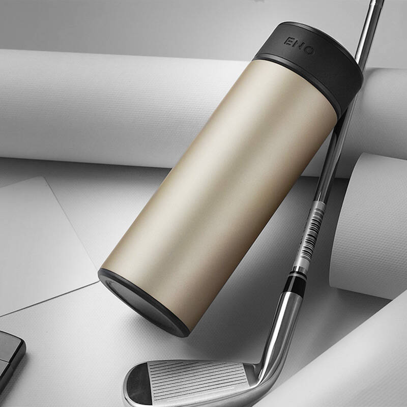 eno商务保温杯 男士 带滤网茶杯 便携 304不锈钢水杯 泡茶杯子 车载杯