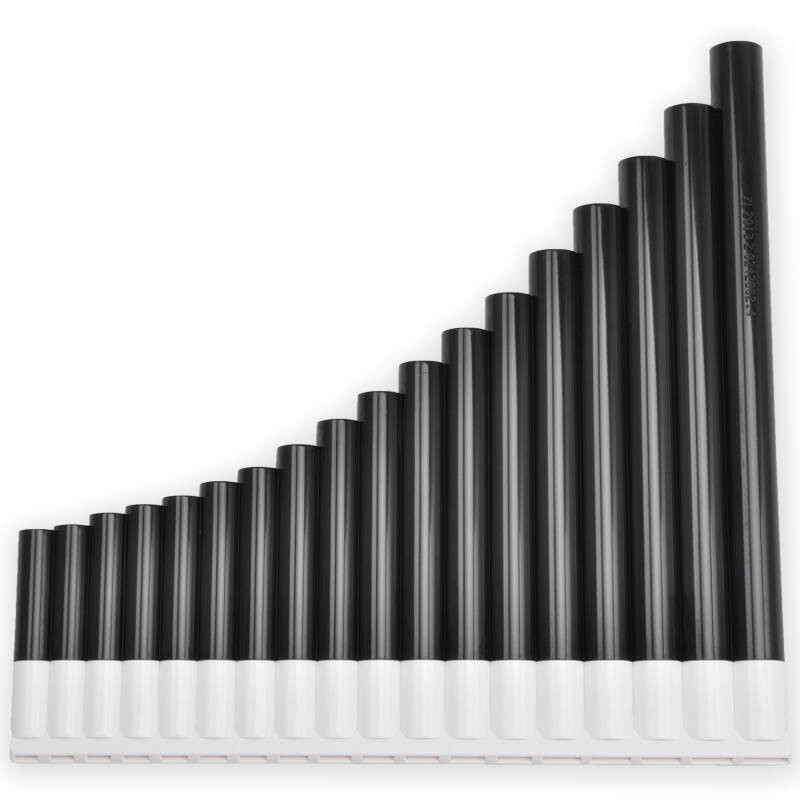 风律十八管易学环保树脂排笛 黑色