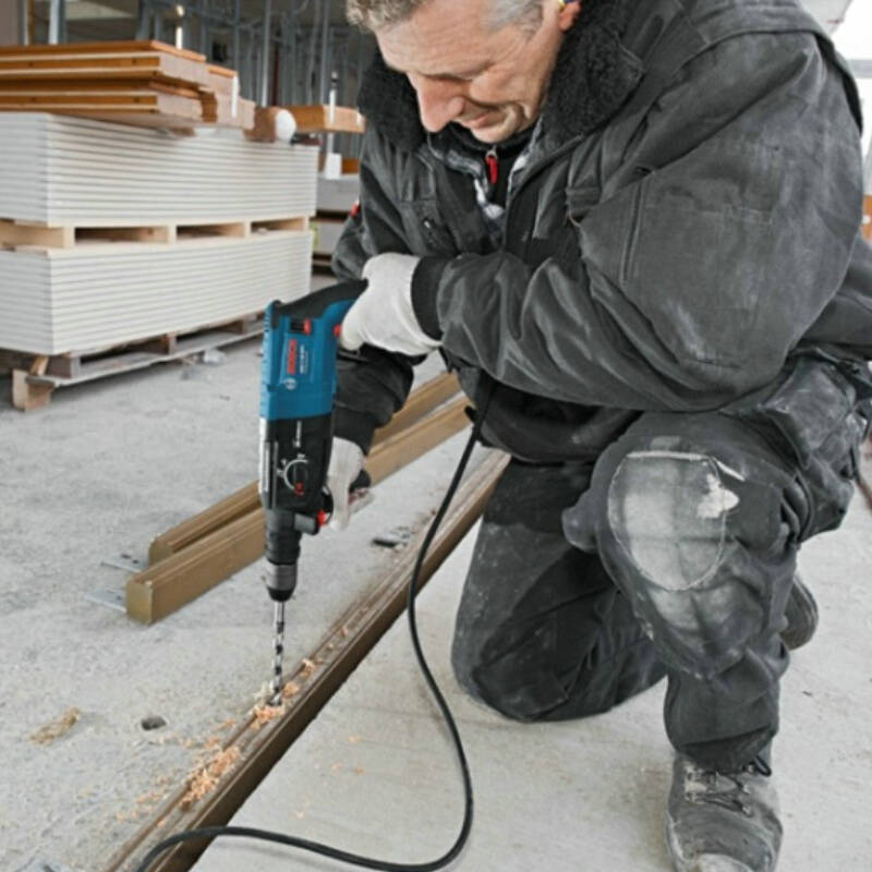 博世bosch四坑电锤gbh2-28d带凿削2kg锤钻 (电锤标配)