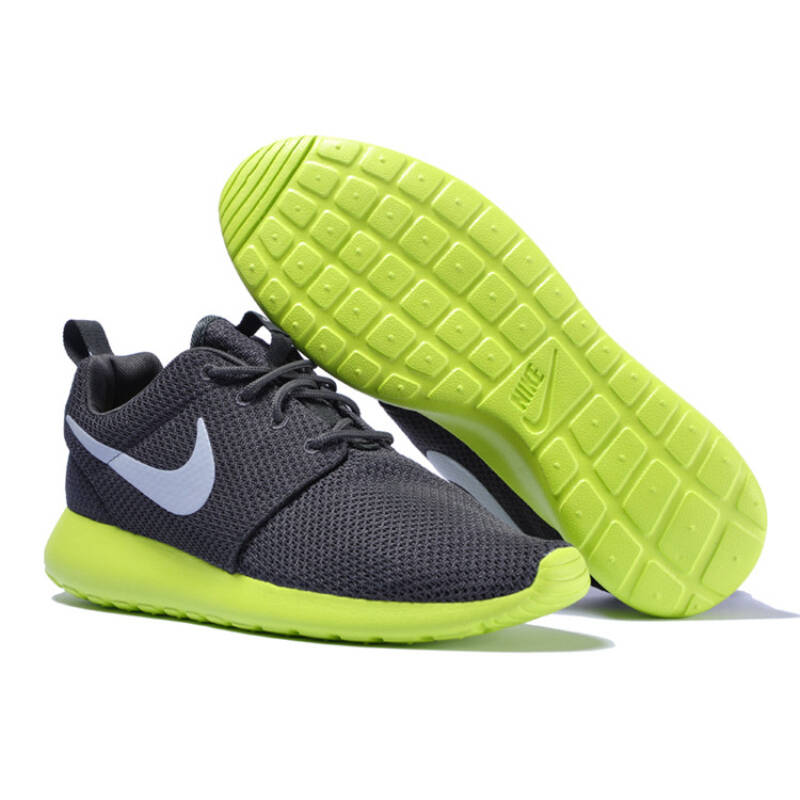 nike roshe run耐克男鞋輕便網面透氣跑鞋跑步運動鞋男網鞋511881-096