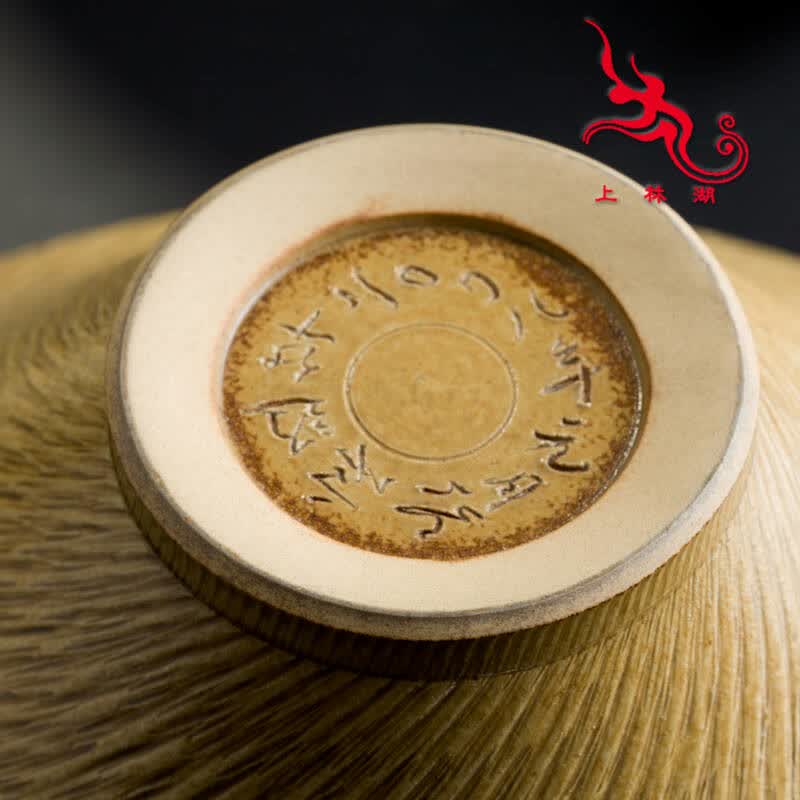 慈溪上林湖越窑 斗笠灰釉跳刀碗 孙迈华作品 可作收藏之用