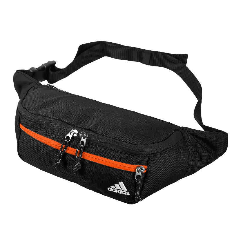 14年夏季新款 阿迪达斯 adidas 腰包 休闲运动腰包 s03835 黑