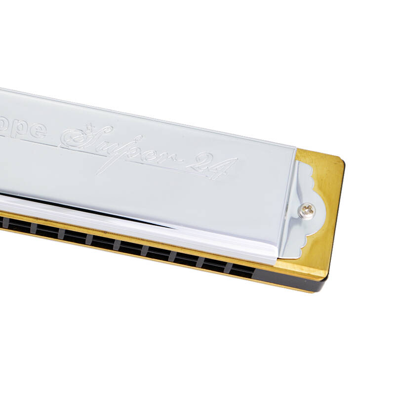 tombo通宝口琴24孔复音口琴升级版6624s e调