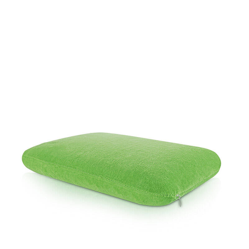 jago佳奥 冰立方 炫彩多色舒柔午休 午睡枕 天鹅绒草绿色