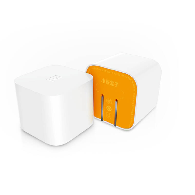 小米(mi)小盒子mini版高清网络机顶盒 智能小电视盒子 白色