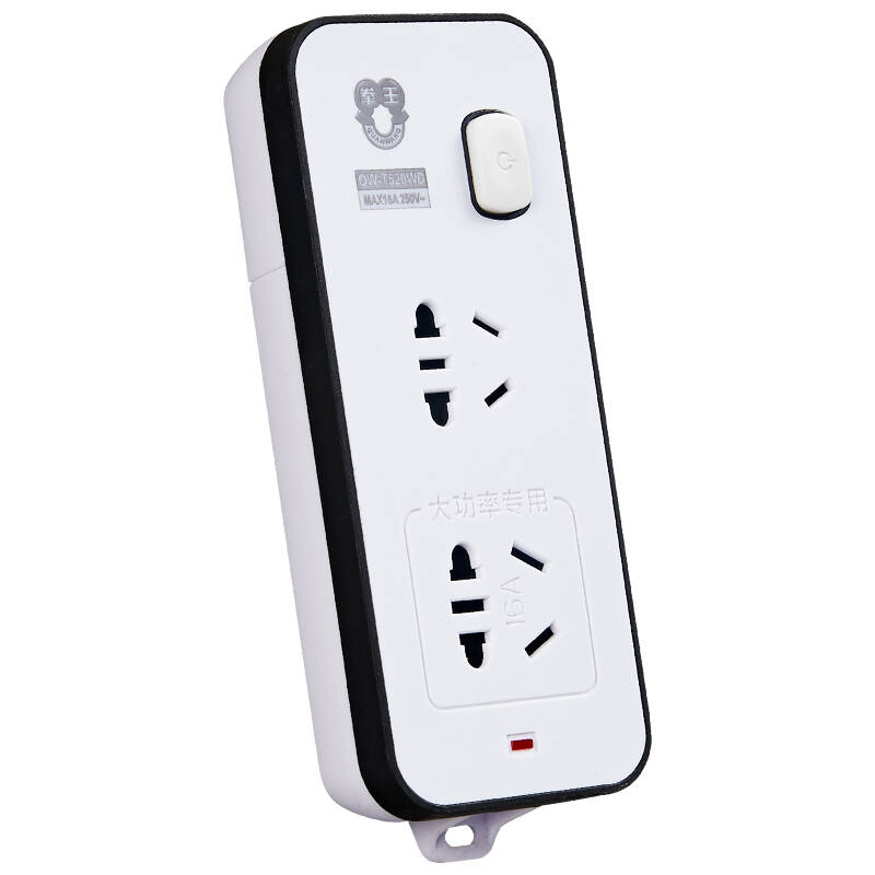 拳王(quanwang)qw-t520wd 2孔位3米 大功率 总控开关 不起火插座板