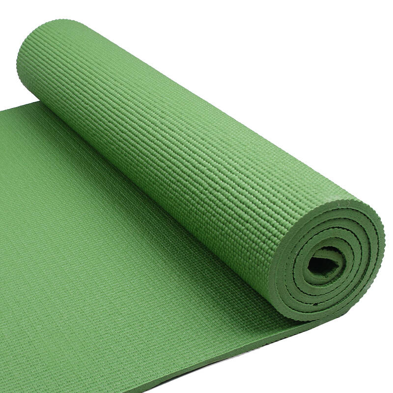 星步pvc环保瑜伽垫女 男士健身垫加厚8mm防滑瑜珈运动垫子 绿色