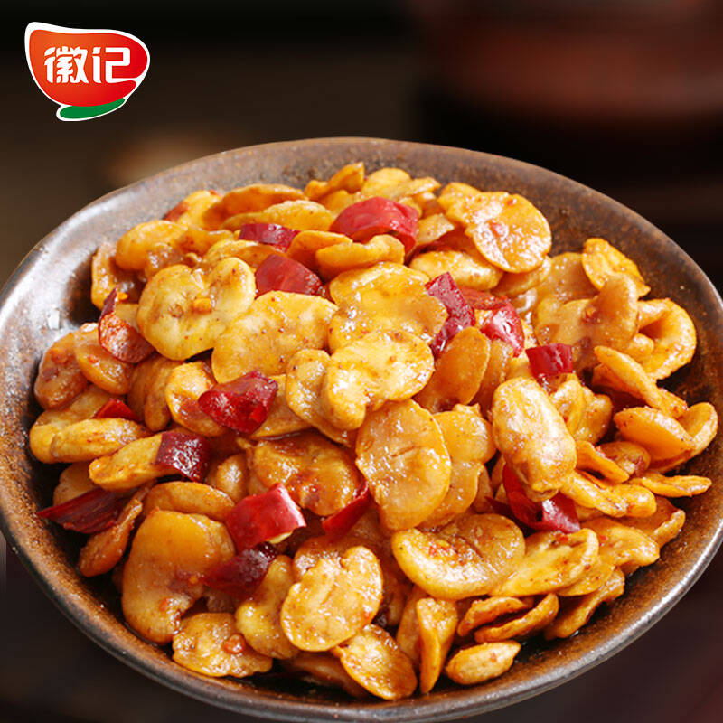 徽记 川辣子蚕豆麻辣味202g*2袋