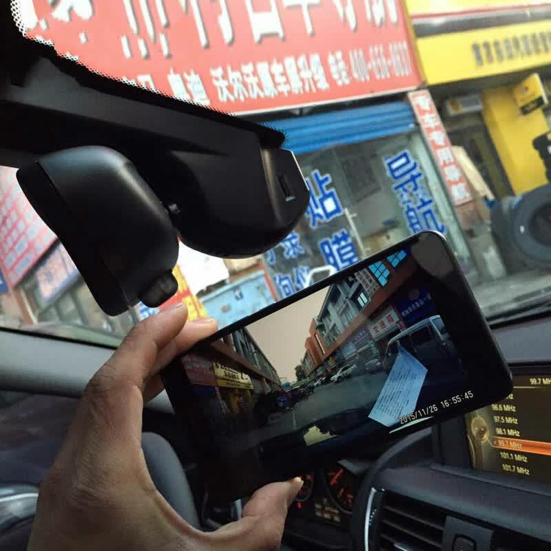 奔驰r300 r320 r350 r400专用wifi高清隐藏式行车记录仪安霸a7轨道