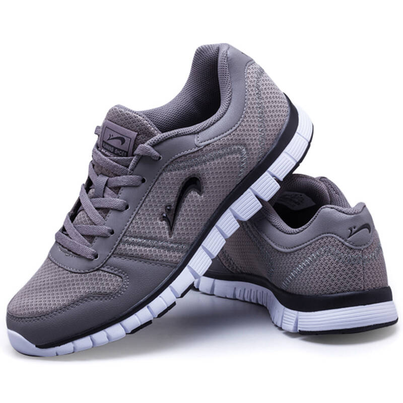 贵人鸟 p43211 男款跑步鞋 深瓦灰/黑/白 42