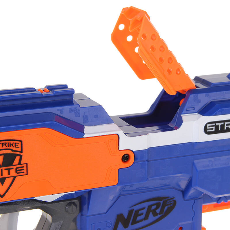 孩之宝hasbro 热火nerf 精英系列 橙色 发射器弹 匣补充装配件 儿童