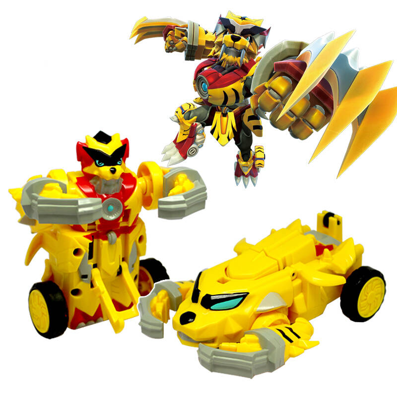 智变勇士套装暗灵卫儿童变形机器人五灵锁益智玩具 智变勇士(魔龙王)