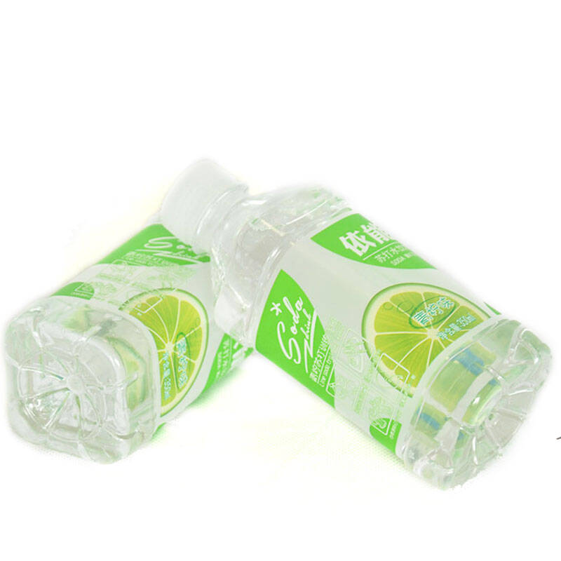 依能 苏打水 青柠味 350ml*15瓶/箱 无糖 无汽 饮料