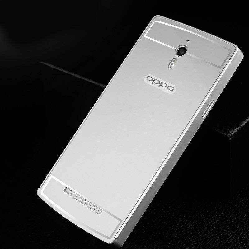 gisso 手機殼保護套金屬邊框後蓋 適用於oppo find7 x9007/x9077 六代