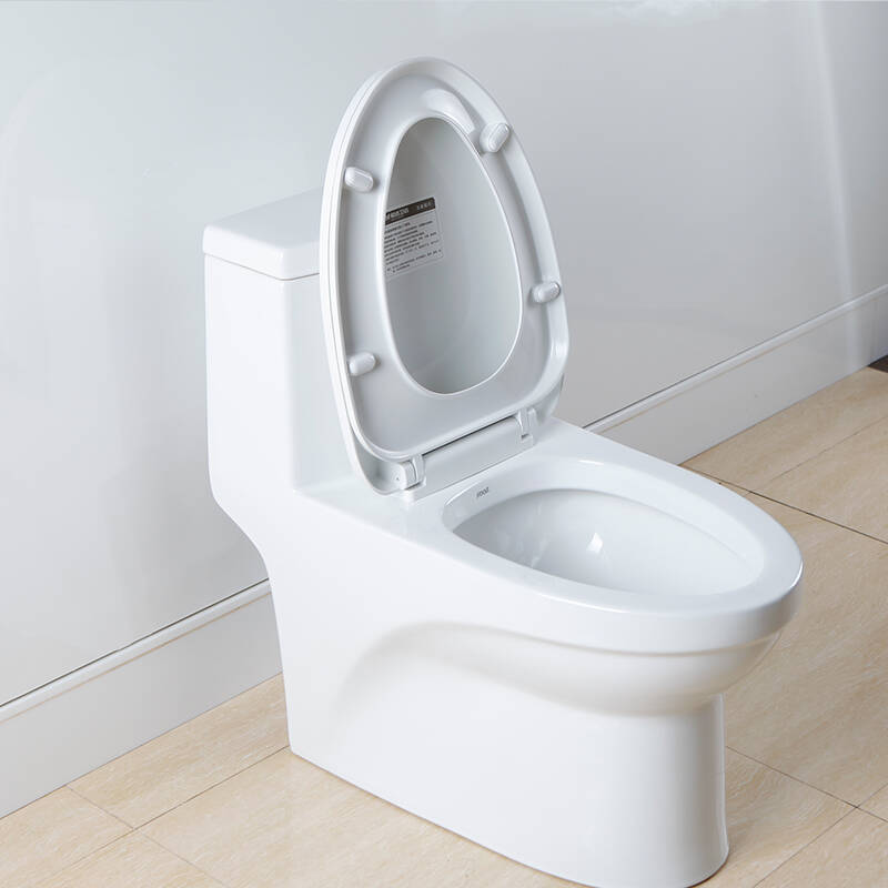 恒洁卫浴(hegii) 静音节水马桶坐便器 喷射虹吸式座便器h0127 h0127顶