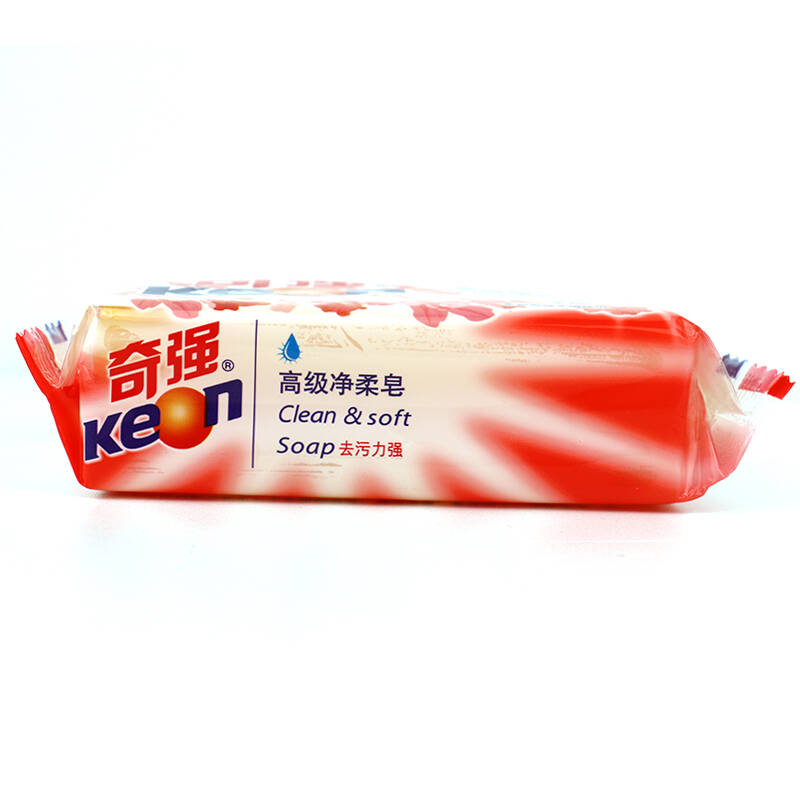 【京东超市】奇强 净柔洗衣皂/透明皂 228克*3块(684克)肥皂